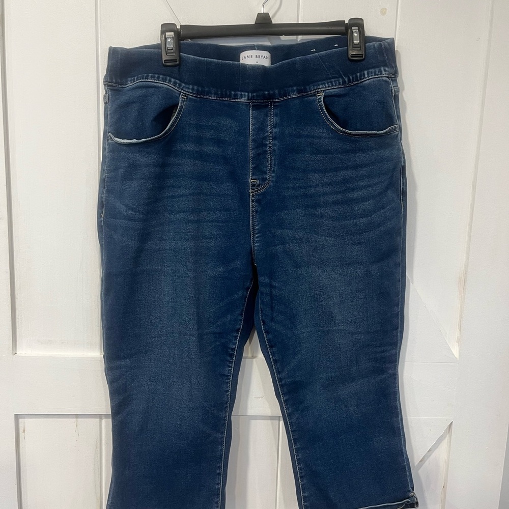 Lane Bryant Dark Blue Denim Pants